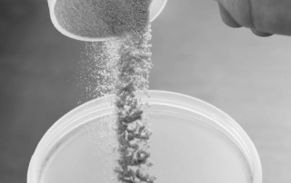 liquid to powder transition for functional foods